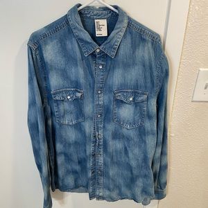Men’s Large H&M Denim Shirt